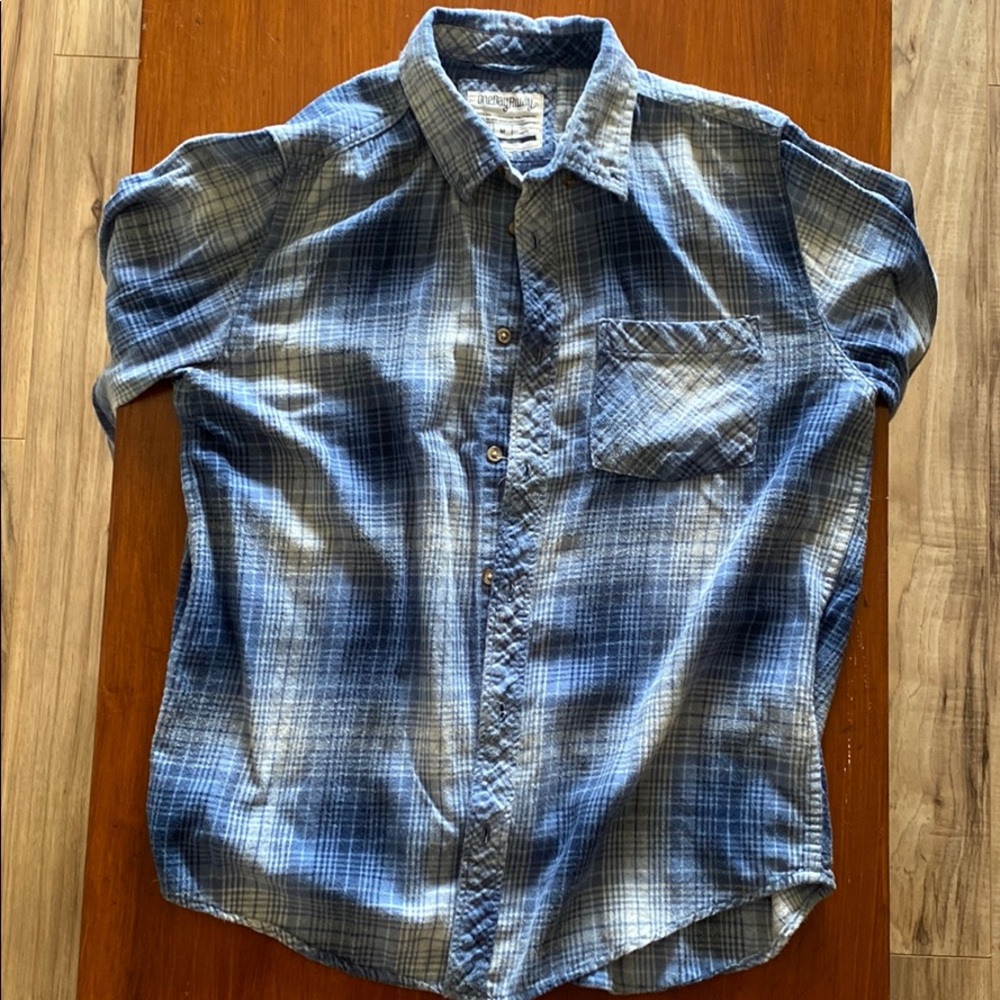 100% Cotton Men’s Flannel Shirt
